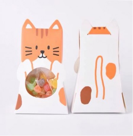 Orange Cat Box