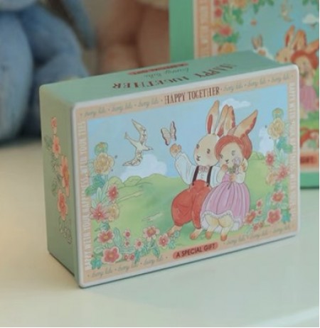 Green Rabbit Tin